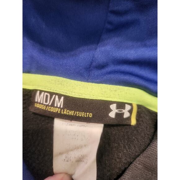 Under Armour Coldgear Men Medium‎ Loose Hoodie Pullover Sweatshirt - Picture 5 of 7